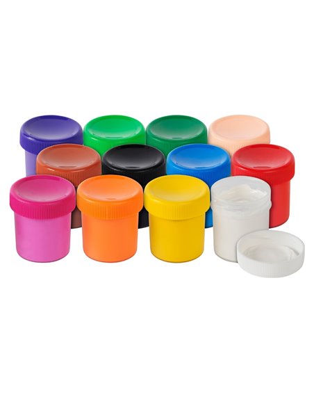Guase 12 culori 20ml Faber-Castell