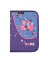 Penar neechipat cu 1 fermoar Herlitz 400211230, Motiv Love