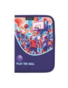 Penar neechipat cu 1 fermoar si 2 clape Herlitz 400211242, Motiv Play the ball