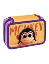 Penar echipat cu 3 fermoare Pelikan 400207249, 43 piese, Happy animals, Monkey