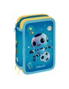 Penar echipat cu 3 fermoare Pelikan 400207263, 43 piese, Emoji 1