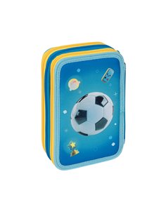 Penar echipat cu 3 fermoare Pelikan 400207263, 43 piese, Emoji 1 2