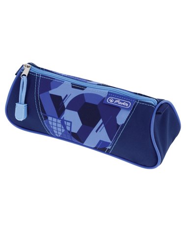 Penar etui triunghiular Herlitz 400205920, Motiv Blue goal