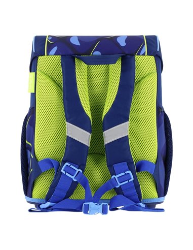 Ghiozdan scoala Herlitz Loop 400205569, 37 x 31 x 22 cm, Motiv T-REX Explorer