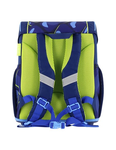 Ghiozdan scoala Herlitz Loop 400205569, 37 x 31 x 22 cm, Motiv T-REX Explorer