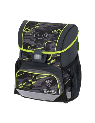 Ghiozdan scoala Herlitz Loop 400205568, 37 x 31 x 22 cm, Motiv Wild panther