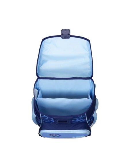 Ghiozdan scoala Herlitz Loop 400205567, 37 x 31 x 22 cm, Motiv Dolphin ride