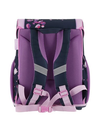 Ghiozdan scoala echipat Herlitz Loop plus 4002055606, 37 x 31 x 22 cm, Motiv Blossom dance