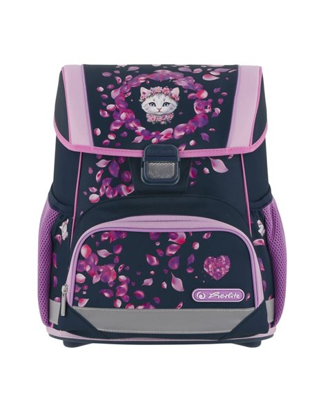 Ghiozdan scoala echipat Herlitz Loop plus 4002055606, 37 x 31 x 22 cm, Motiv Blossom dance