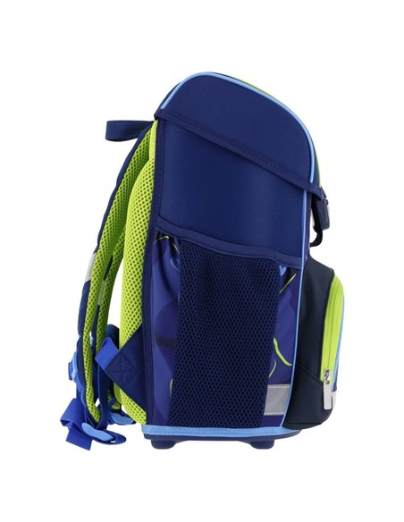 Ghiozdan scoala echipat Herlitz Loop Plus 400205563, 37 x 31 x 22 cm, Motiv T-REX Explorer