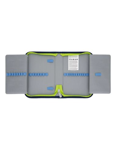 Ghiozdan scoala echipat Herlitz Loop Plus 400205563, 37 x 31 x 22 cm, Motiv T-REX Explorer