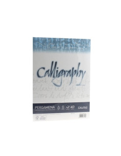 A690084,Hârtie caligrafie A4 Pergamena 190 g/mp Alb FAVINI