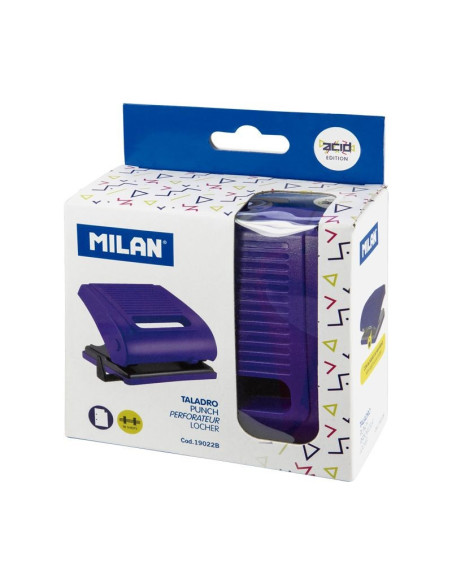 19022B,Perforator 15 coli Albastru MILAN