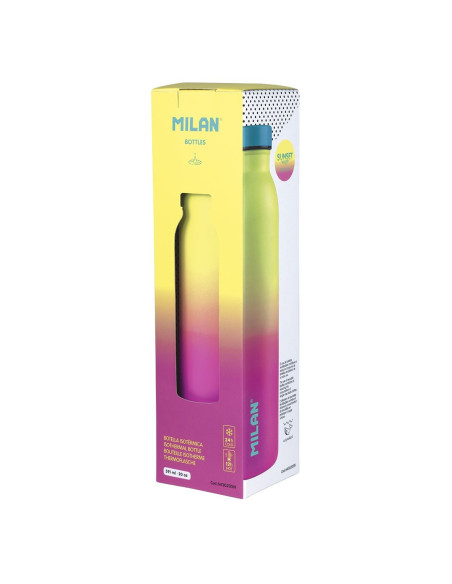 Termos izotermic 591 ml Sunset galben-roz MILAN