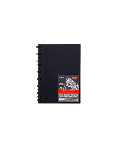 BD514,Bloc A5 hartie neagra 30 file DACO