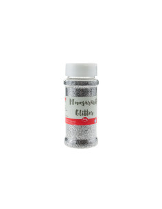 PU060AG,Pudra glitter Monosararita argintiu DACO