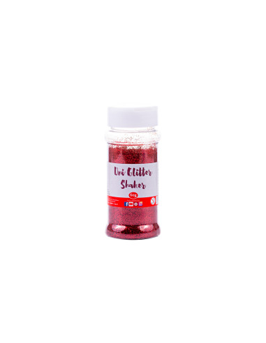 PU060R,Pudra glitter Monosararita rosu DACO