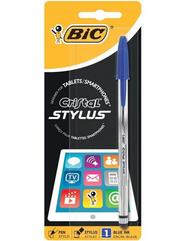 Pix BIC Stylus Cristal 1.0 mm Albastru,926386