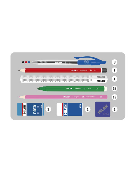 Geanta echipata pentru desen MILAN 820CPS