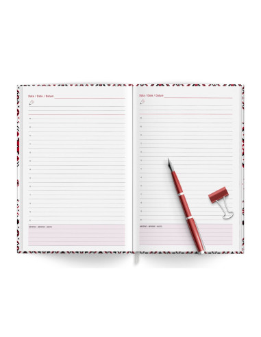 Agenda A5 nedatata Traditional