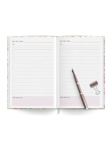 Agenda A5 nedatata Colorful City