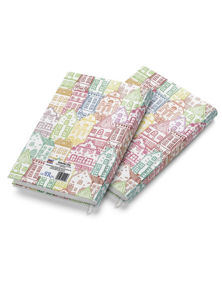 Agenda A5 nedatata Colorful City