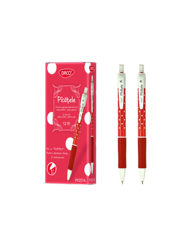 Pix Picatele 0.7 mm Albastru DACO -...