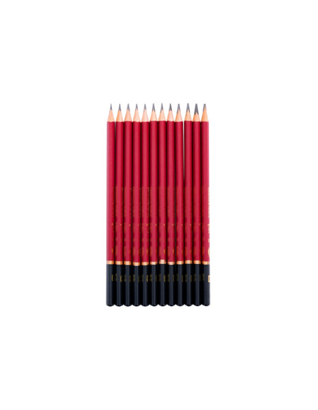 Creion negru grafit 2H…8B CG7012 DACO