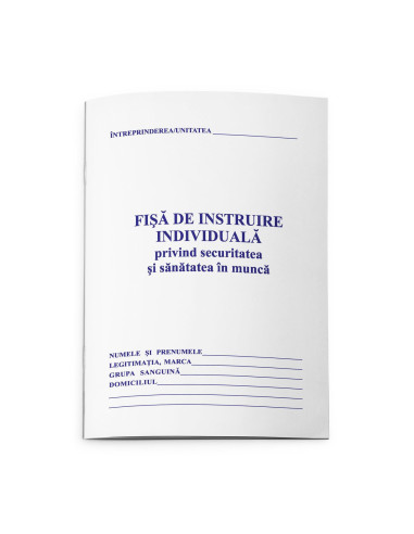 Fisa individuala pentru protectia...