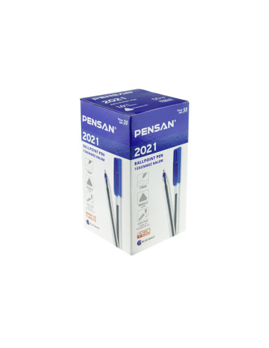 Pix Albastru 1 mm PENSAN - Set 50