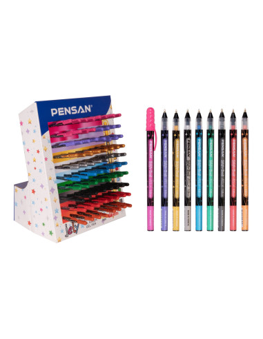 Display 240 pixuri PENSAN jely glitter