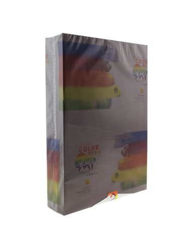 Carton color A4 Clariana, 160 g/mp, Maro scolar