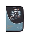 Penar echipat cu 1 fermoar si 2 clape Herlitz 400211277, 34 piese, Motiv Fearless