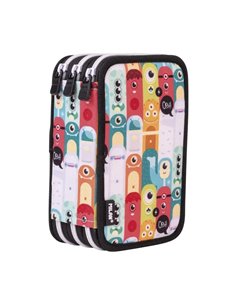 Penar echipat cu 3 fermoare Milan 1364ALN, Motiv Aliens