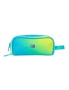Penar etui dreptunghiular Oxford Gradient 400204527, 3 fermoare, Galben / turcoaz