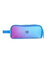 Penar etui dreptunghiular Oxford Gradient 400204322, 3 fermoare, Albastru / roz