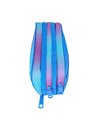 Penar etui dreptunghiular Oxford Gradient 400204322, 3 fermoare, Albastru / roz