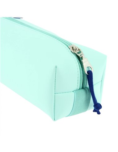 Penar etui dreptunghiular cu 1 fermoar Oxford Kangoo Live&Go, Albastru deschis