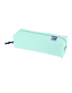 Penar etui dreptunghiular cu 1 fermoar Oxford Kangoo Live&Go, Albastru deschis