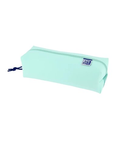 Penar etui dreptunghiular cu 1 fermoar Oxford Kangoo Live&Go, Albastru deschis
