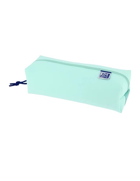 Penar etui dreptunghiular cu 1 fermoar Oxford Kangoo Live&Go, Albastru deschis