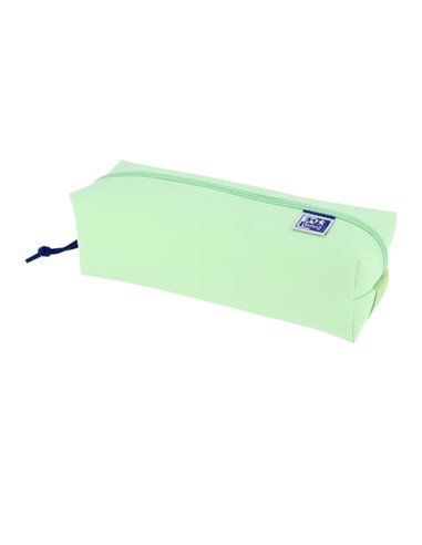 Penar etui dreptunghiular cu 1 fermoar Oxford Kangoo Live&Go, Verde fistic