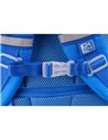 Ghiozdan scoala Oxford Gradient, 3 compartimente, 44 x 29 x 20 cm, Albastru/mov