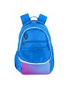 Ghiozdan scoala Oxford Gradient, 3 compartimente, 44 x 29 x 20 cm, Albastru/mov