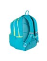 Ghiozdan scoala Oxford Gradient, 3 compartimente, 44 x 29 x 20 cm, Galben/turcoaz