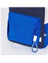 Ghiozdan scoala Oxford Funky, 40 x 28 x 15 cm, Albastru