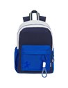 Ghiozdan scoala Oxford Funky, 40 x 28 x 15 cm, Albastru