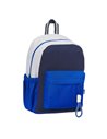 Ghiozdan scoala Oxford Funky, 40 x 28 x 15 cm, Albastru
