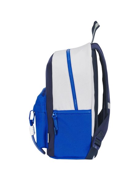 Ghiozdan scoala Oxford Funky, 40 x 28 x 15 cm, Albastru