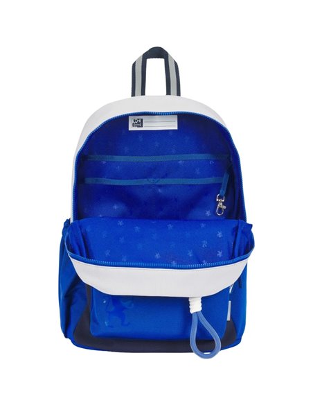 Ghiozdan scoala Oxford Funky, 40 x 28 x 15 cm, Albastru